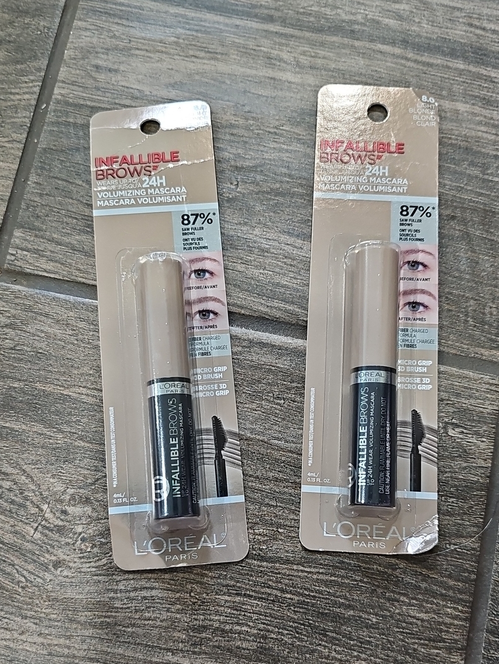 L'Oréal Infallible Brows Volumizing Mascara - Taupe/Brown